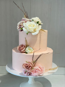 2 tier - simply pink