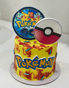 2d Pokemon GO tall - Cake