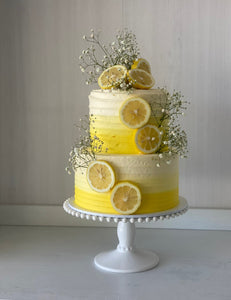 2 tier lush lemon -  3 sizes