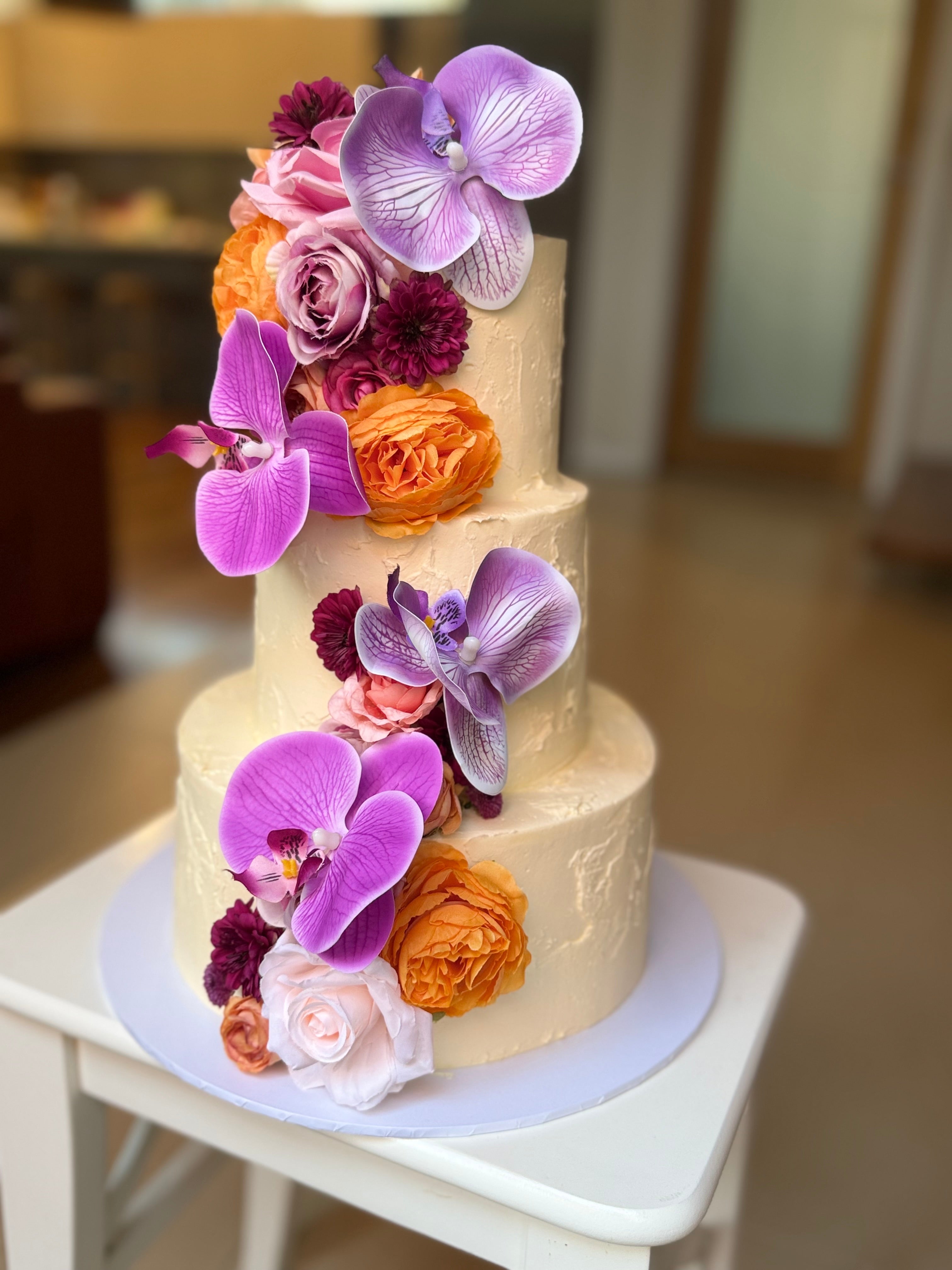 *3 tier adorned  -  2 sizes