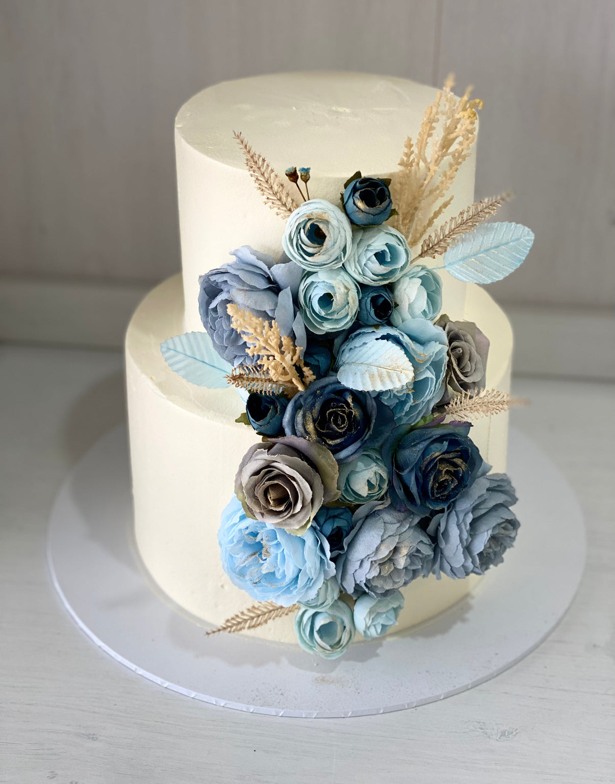 2 tier blue beauty -  3 sizes