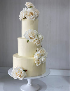 *3 tier - simply white -  2 sizes