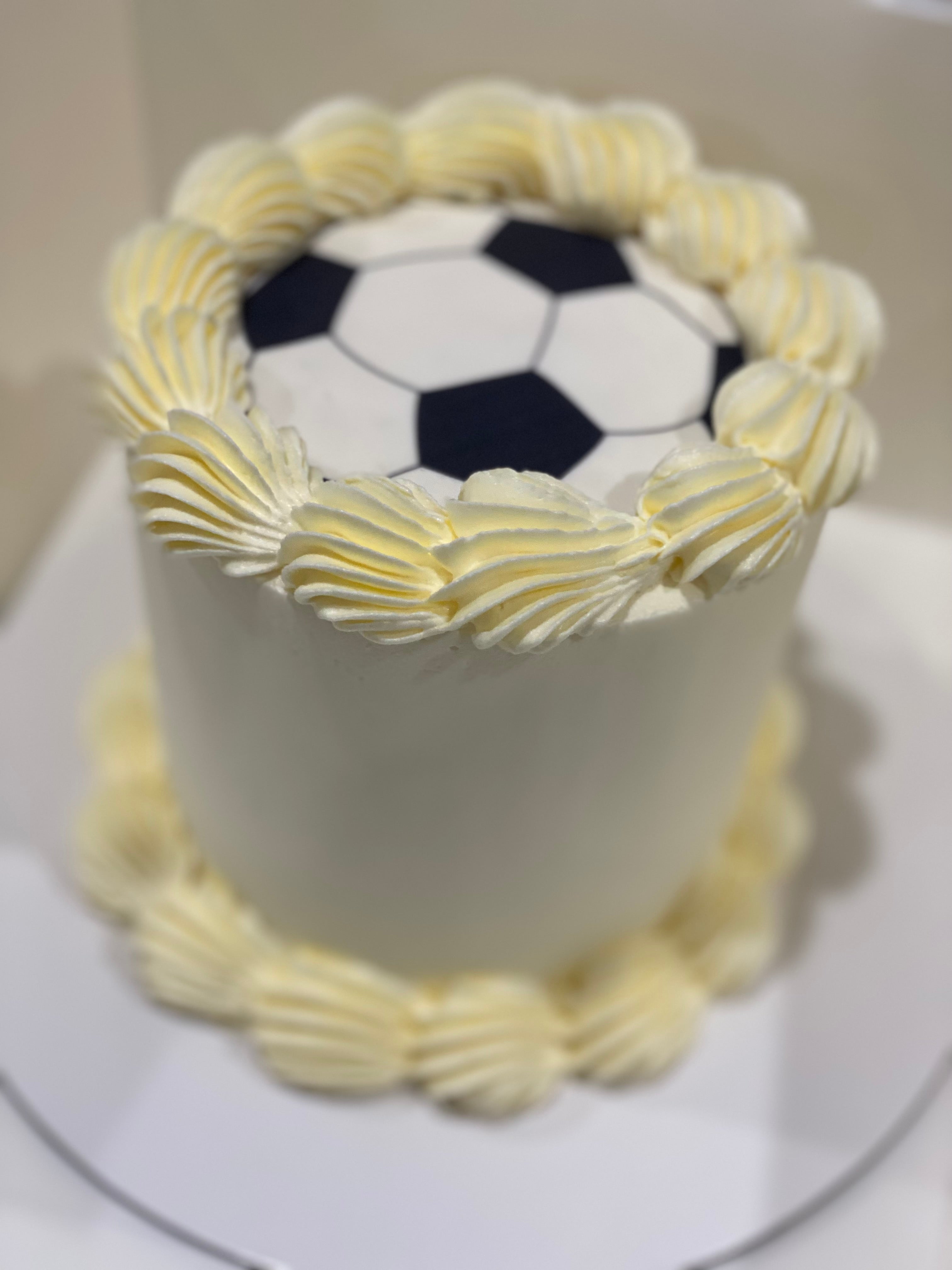 Soccer  Printed image Cakes