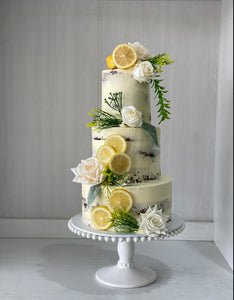 *3 tier - lemons love -  2 sizes