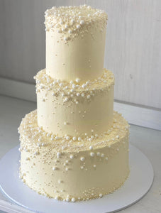 *3 tier  pearly -  2 sizes