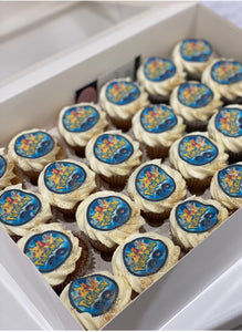 24 mini POKEMON 4 CHARCTERS IMAGE cupcakes