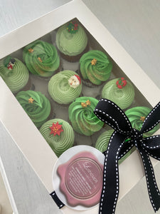 12 - Mini Christmas SPIRIT cupcakes click & collect ONLY