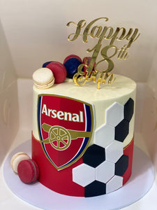 Arsenal soccer - Cake