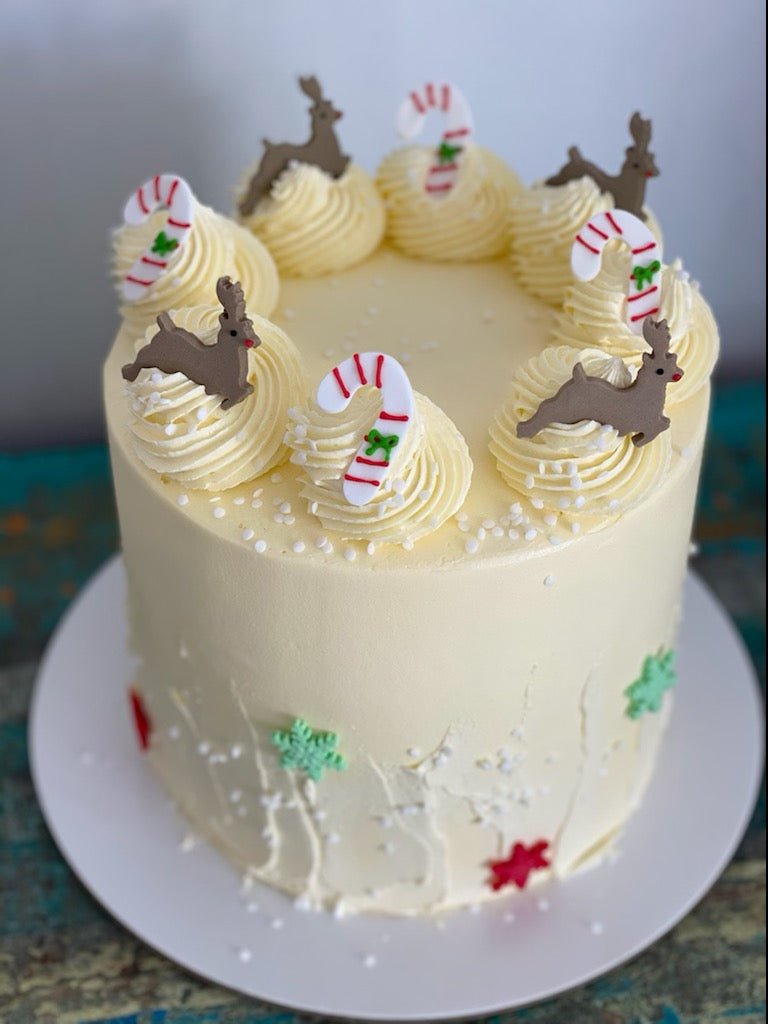 6 - Jolly Snow 6inch cake