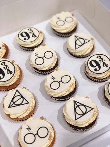 harry potter 12 cupcakes