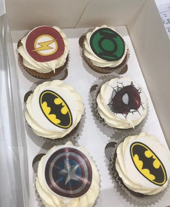 Avengers 12 cupcakes