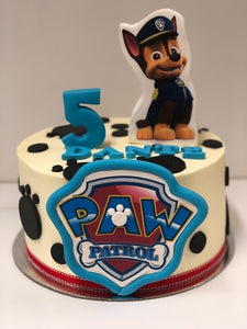 CHASE paw patrol 2d 9" cake