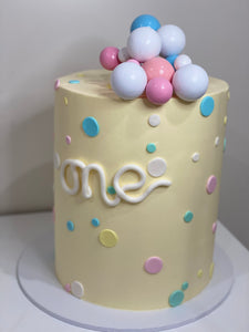 Bubble pastel vibes tall - Cake