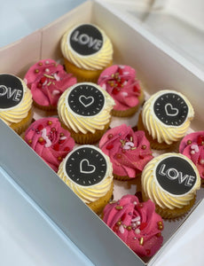Love valentine cupcakes
