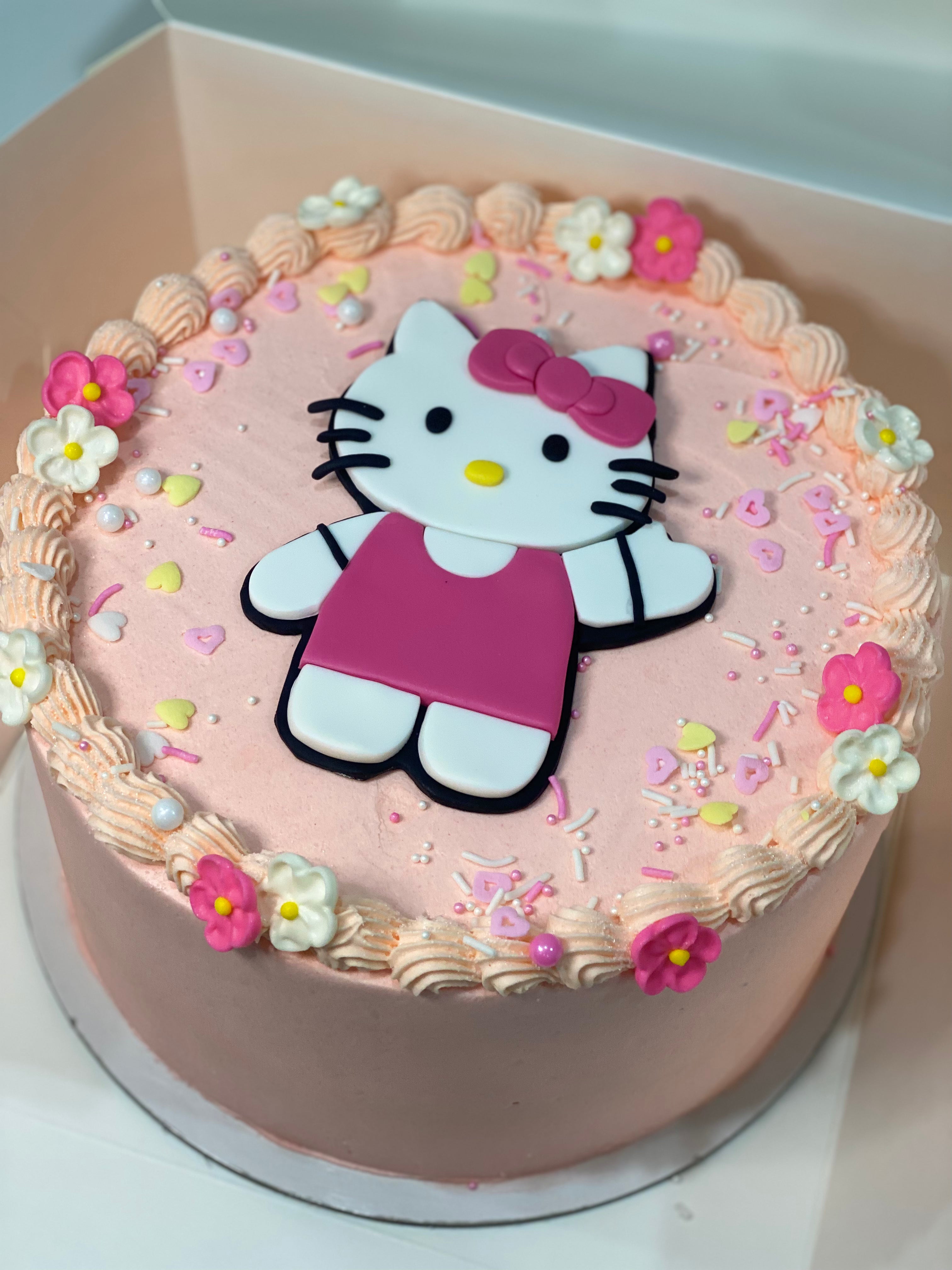 HELLO KITTY BOW 9" cake