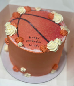 Basketball Printed image Cakes