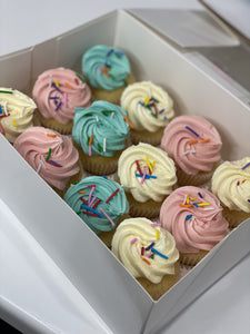 Vanilla cupcakes -24 mini cupcakes