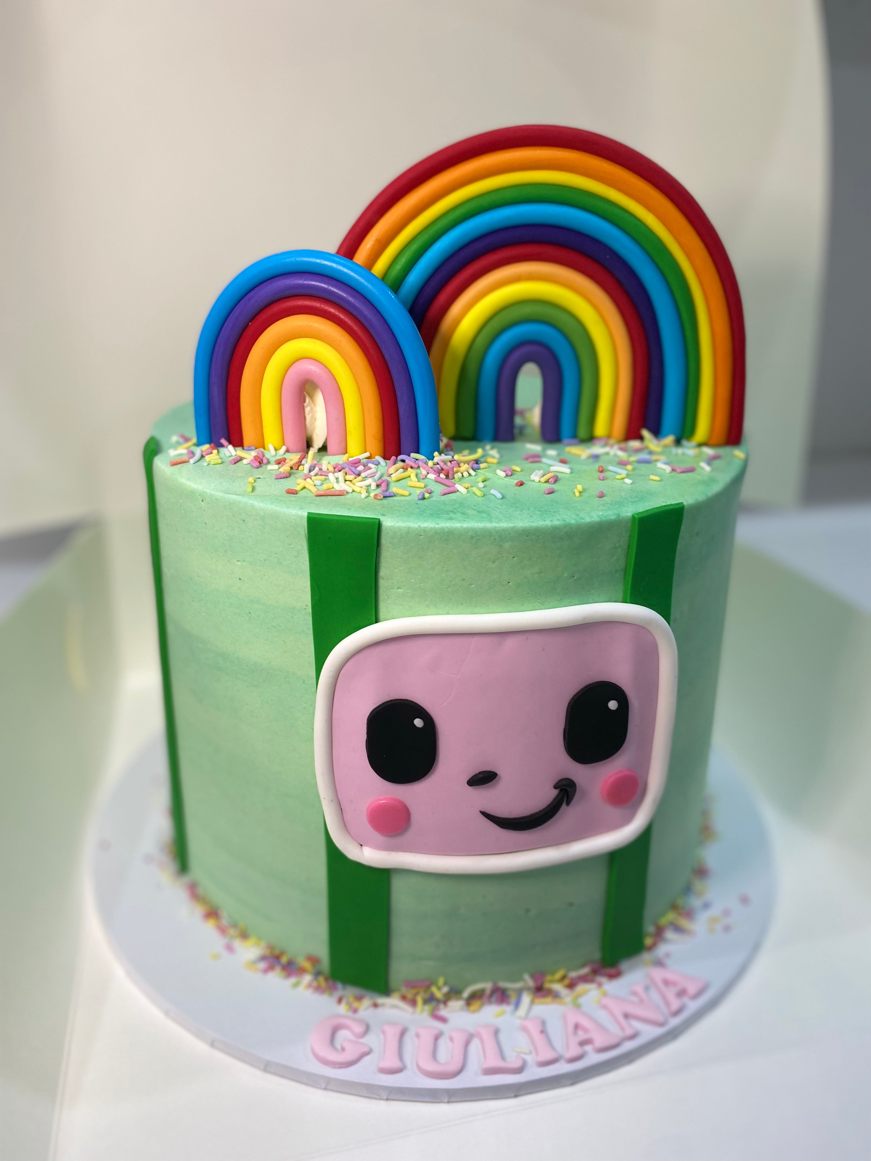 Cocomelon  rainbow - Cake
