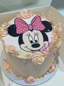 MINNIE mouse -  6" IMAGE