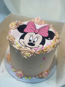 MINNIE mouse -  6" IMAGE