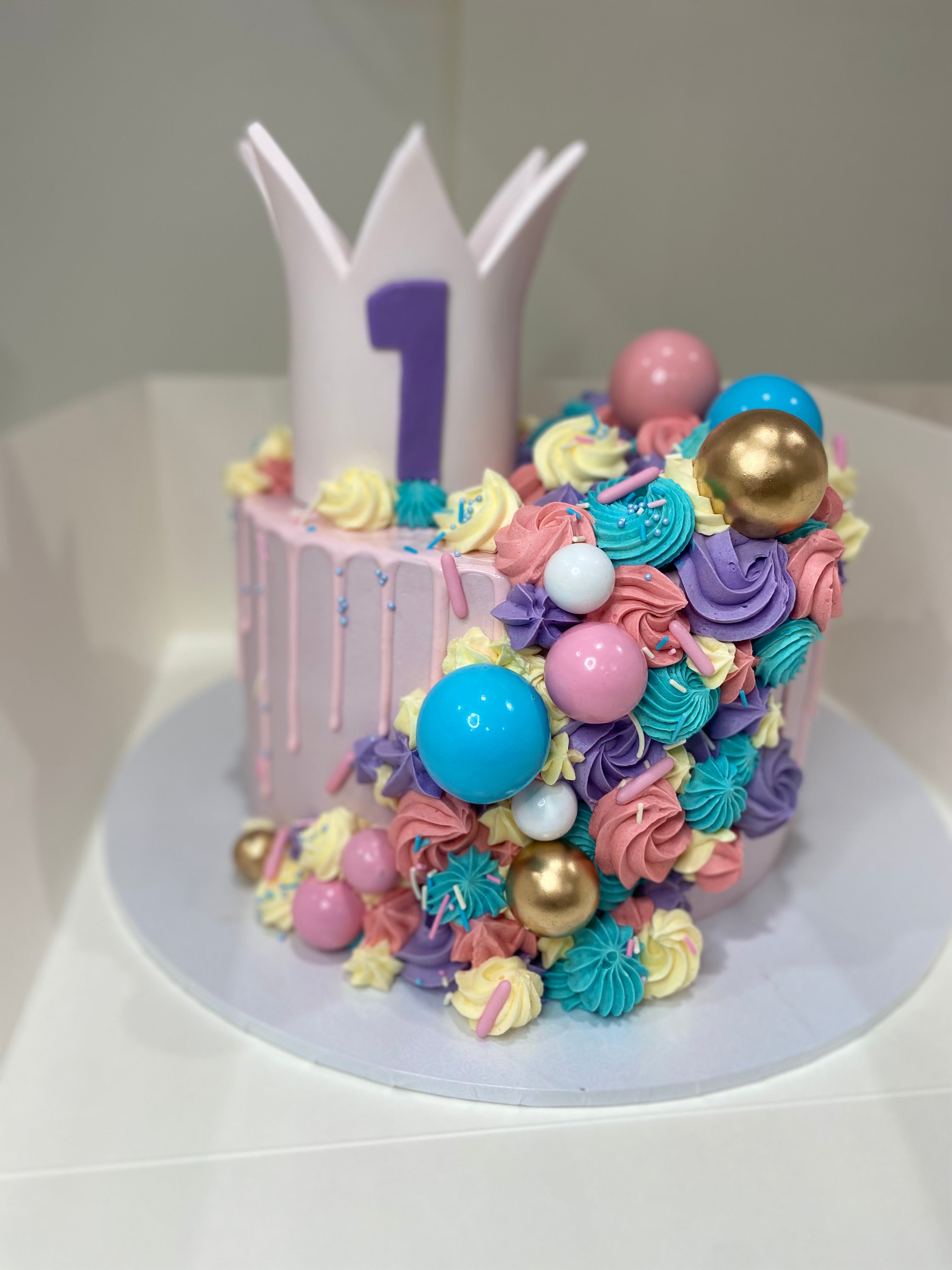 Little princess lilacs -Cake