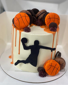 Basketball orange drip -Cake