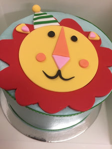 LION HEAD 9"cake