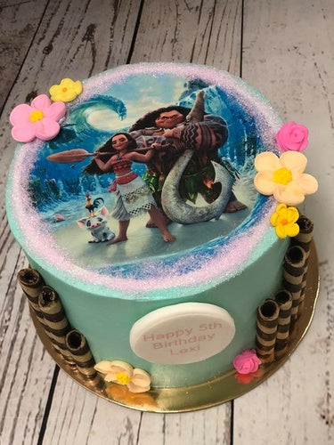 moana-cake-themed-kids-party-melbourne-yarraville | Miss Noble Melbourne:  Specialty Cakes & Desserts