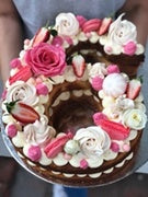 PINK DELIGHT - 1 NUMERAL cake